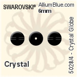 スワロフスキー クリスタル Globe ビーズ (5028/4) 8mm - カラー