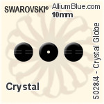 スワロフスキー Crystal Globe ビーズ (5028/4) 10mm - クリスタル