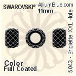 スワロフスキー Heart カット ペンダント (6432) 14.5mm - カラー