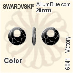 スワロフスキー Chessboard ソーオンストーン (3293) 24mm - カラー（コーティングなし） 裏面にホイル無し
