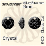 スワロフスキー Classic カット ペンダント (6430) 10mm - クリスタル エフェクト