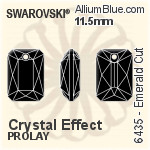 スワロフスキー Pear カット ペンダント (6433) 16mm - クリスタル エフェクト PROLAY