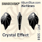 スワロフスキー STRASS Leaf (8805) 45x28mm - クリスタル