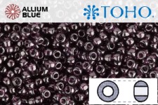 TOHO ラウンド Seed ビーズ (RR6-6C) 6/0 ラウンド Large - Transparent Amethyst
