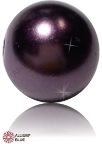 VALUEMAX CRYSTAL Round Crystal Pearl 3mm Blackberry Purple Pearl