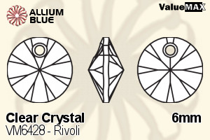 VALUEMAX CRYSTAL Rivoli 6mm Crystal