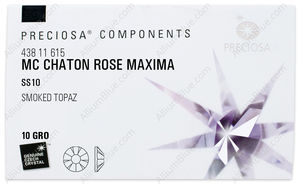 PRECIOSA Rose MAXIMA ss10 sm.topaz DF factory pack