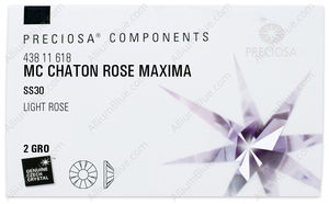 PRECIOSA Rose MAXIMA ss30 lt.rose DF factory pack