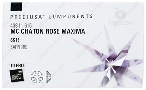 PRECIOSA Rose MAXIMA ss16 sapphire HF factory pack