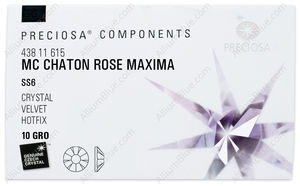 PRECIOSA Rose MAXIMA ss6 crystal HF Vel factory pack